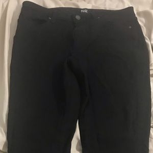 Paige black skinny jeans